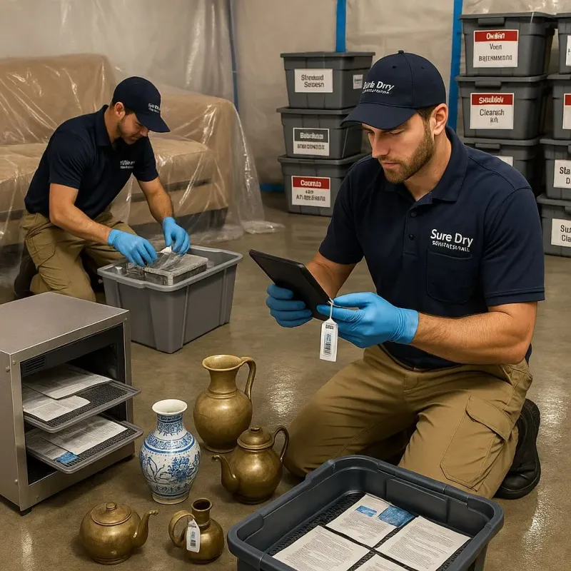 Content Protection and Restoration process in Hightstown, NJ